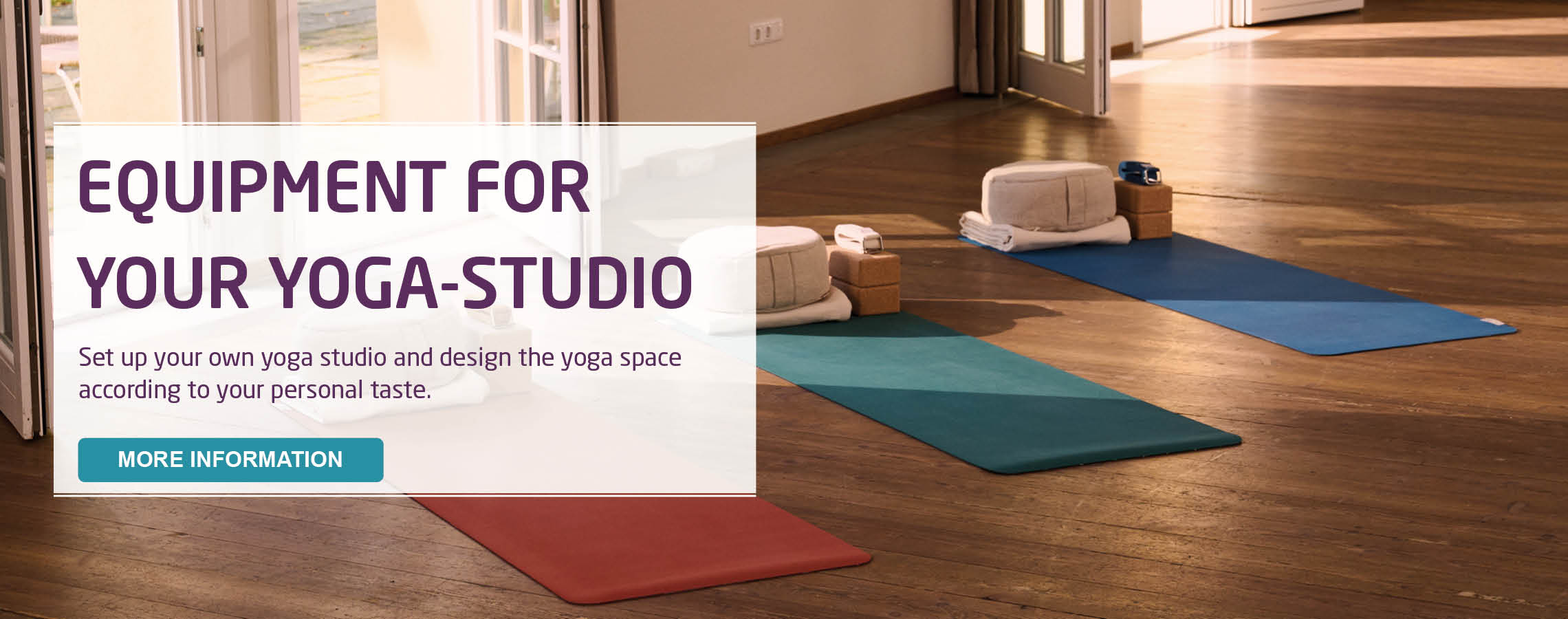 Startpage Teaser Yoga Studio