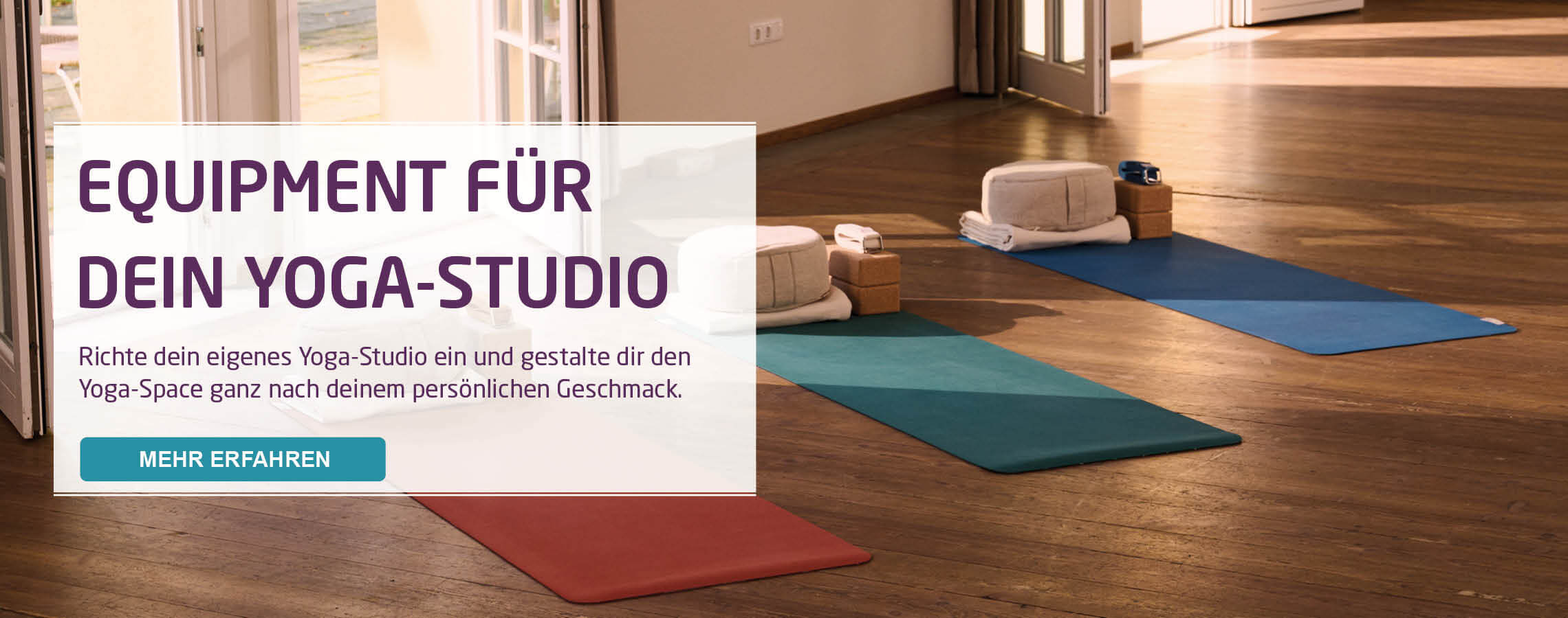 Startseite Teaser Yoga Studio